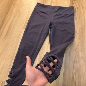 Dark purple leggings